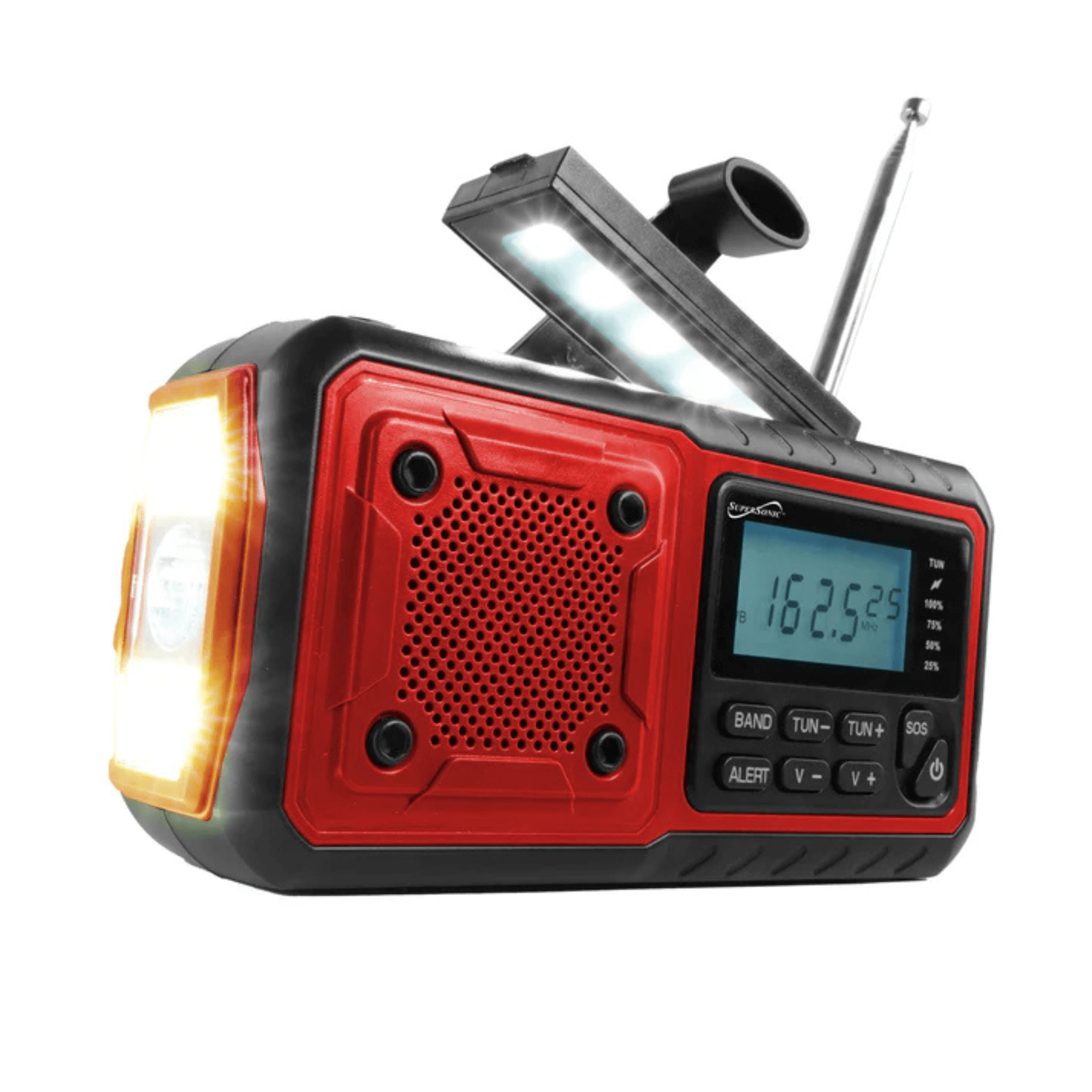 Supersonic Guardian Multi-Powered Emergency Radio with NOAA by Jupiter Gear