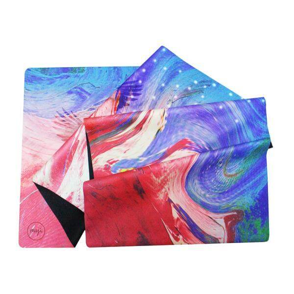 Maji Sports Suede and Natural Rubber Travel Yoga Mat by Jupiter Gear