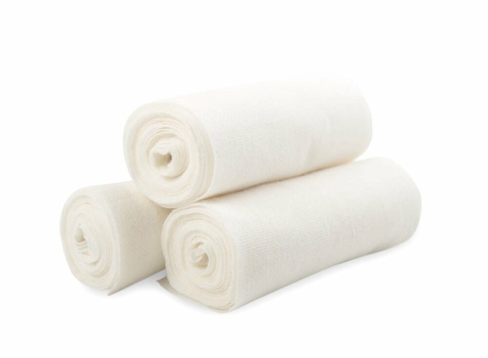 HH Medical TACGauze Sterile Wrapping Gauze, Rolled - 120" x 4.5" (Pack of 24)