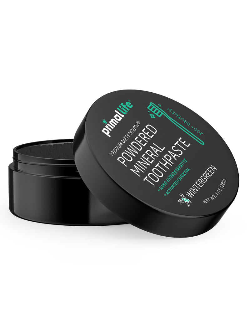 Toothpowder /  Powdered Mineral Toothpaste by Primal Life Organic II LLC