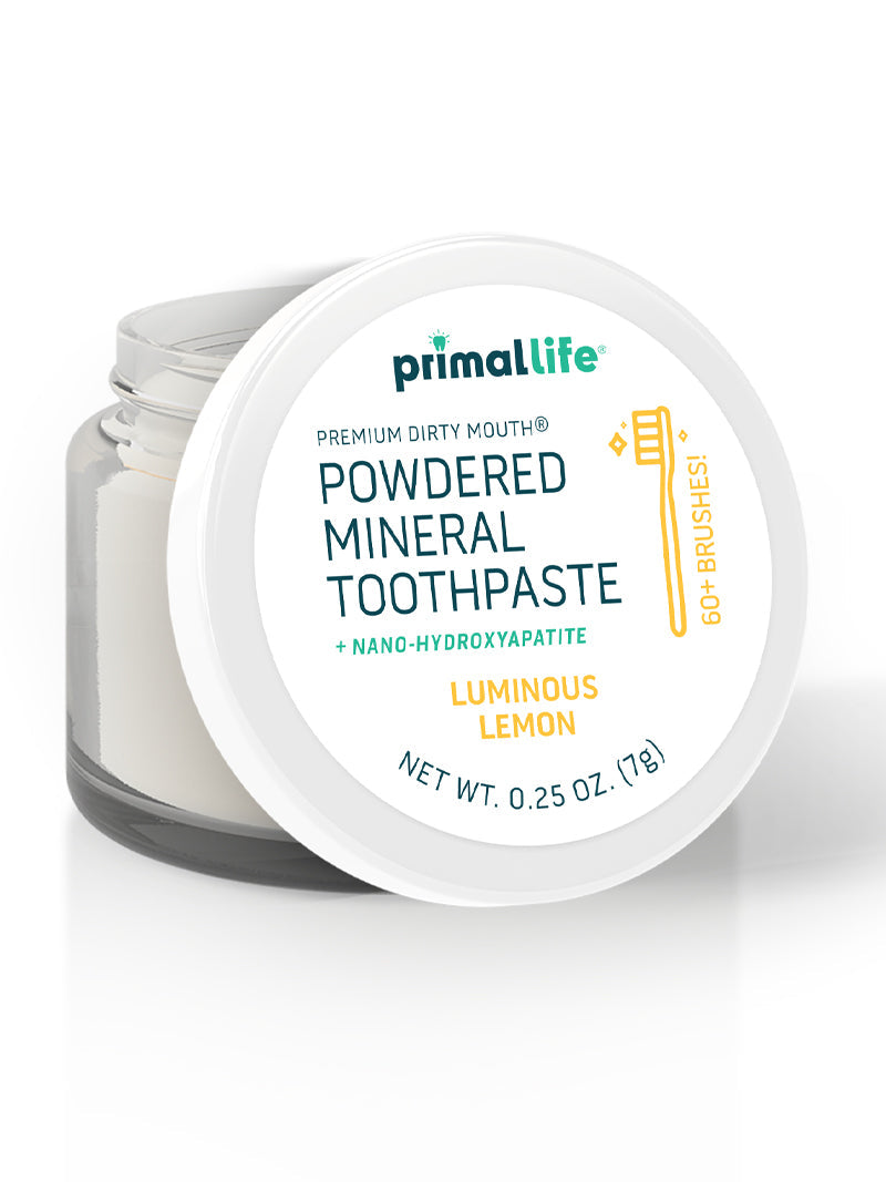 Toothpowder /  Powdered Mineral Toothpaste by Primal Life Organic II LLC