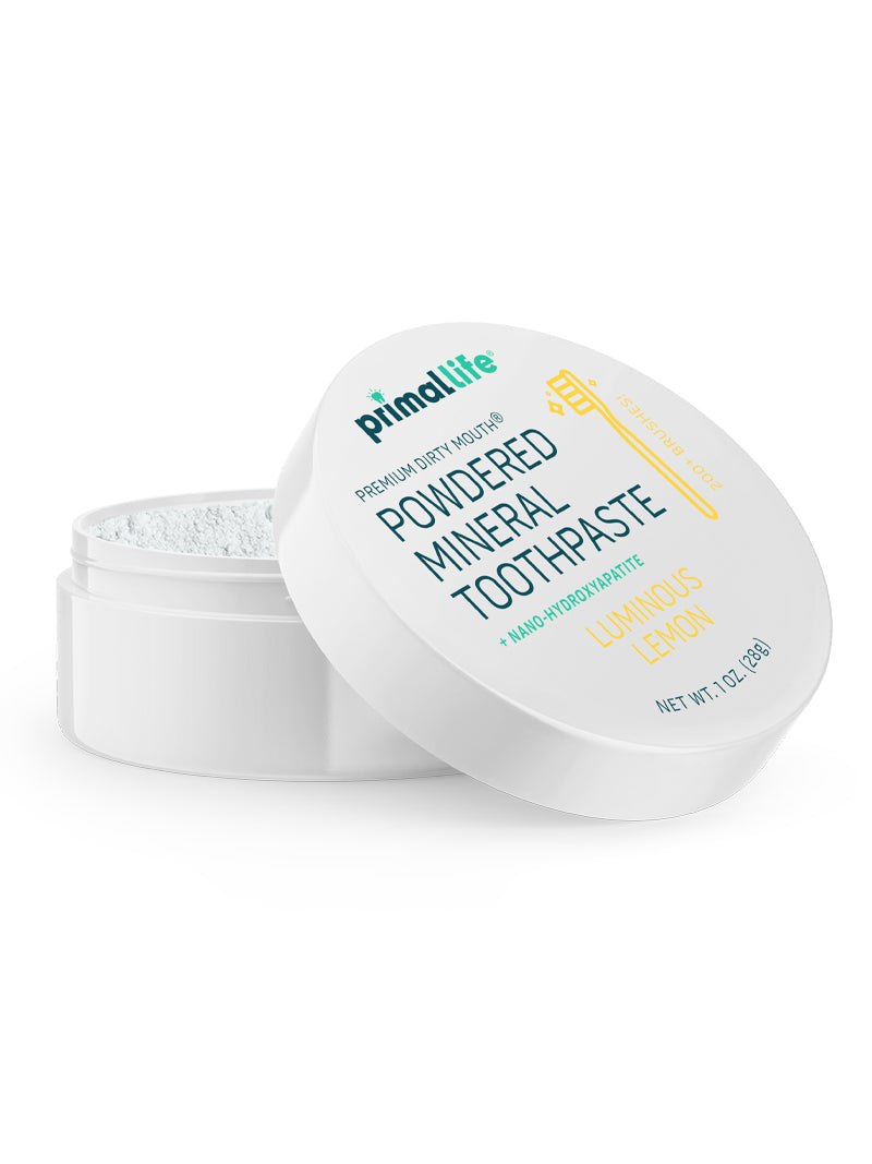 Toothpowder /  Powdered Mineral Toothpaste by Primal Life Organic II LLC