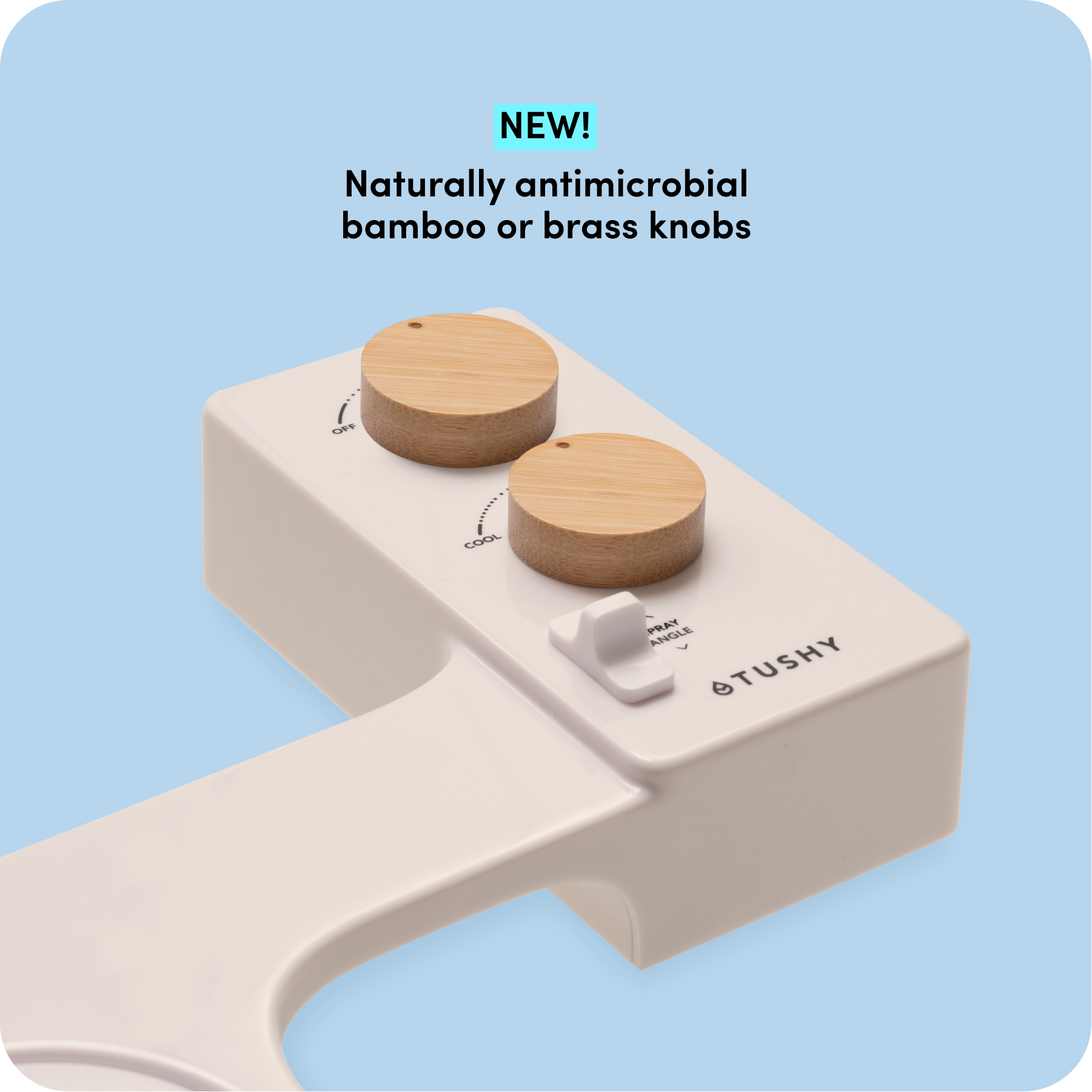 Biscuit Bamboo Bundle Knob