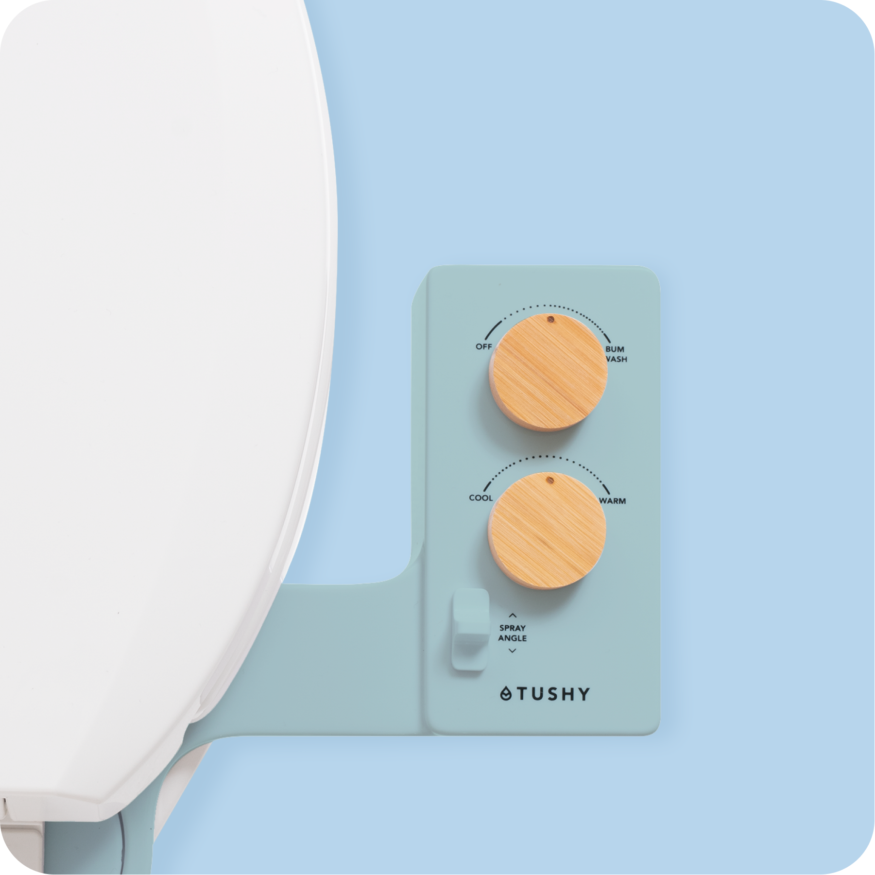 Blue Bamboo Bundle Knob