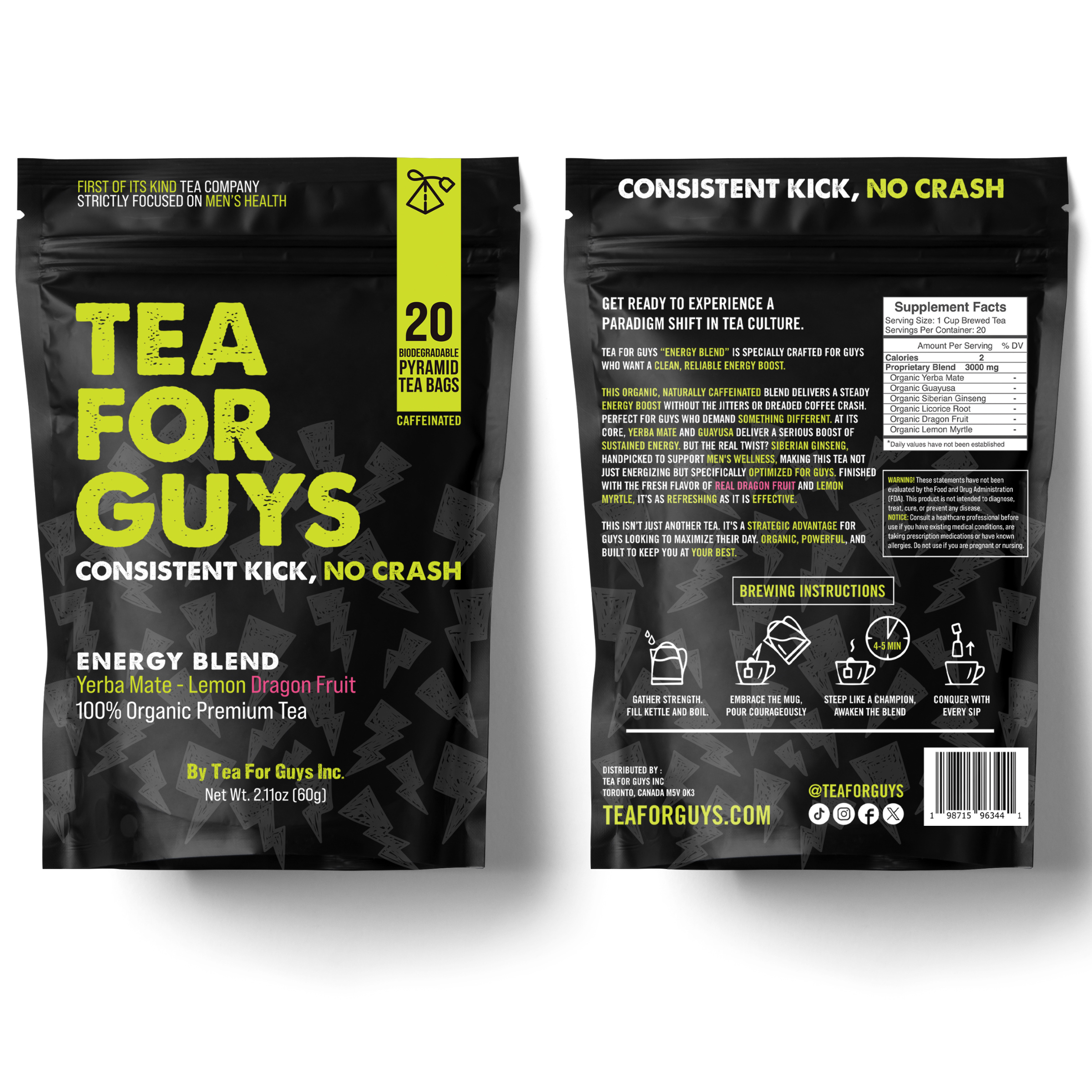 Energy Blend by Tea For Guys