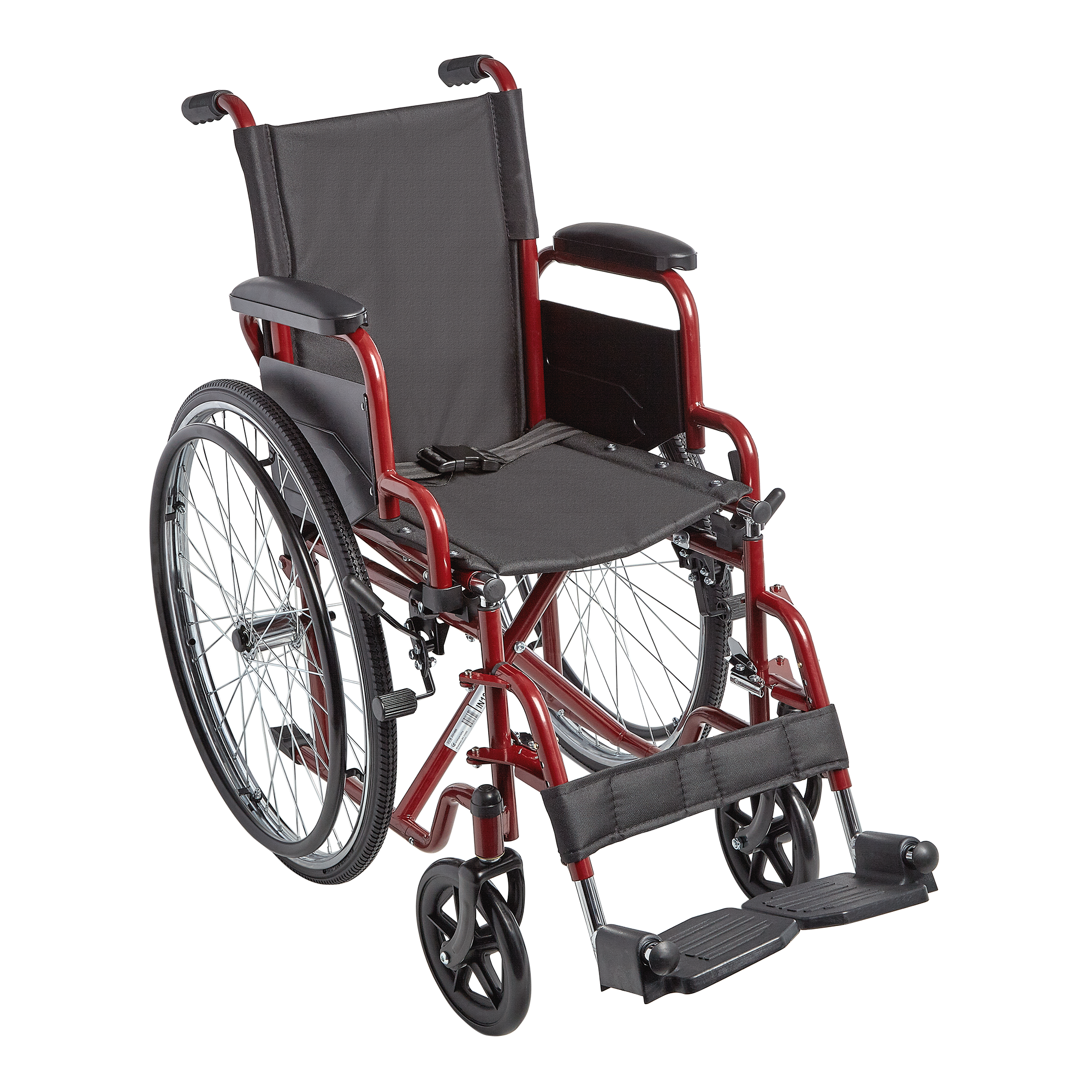 Ziggo 14" Wheelchair, Red