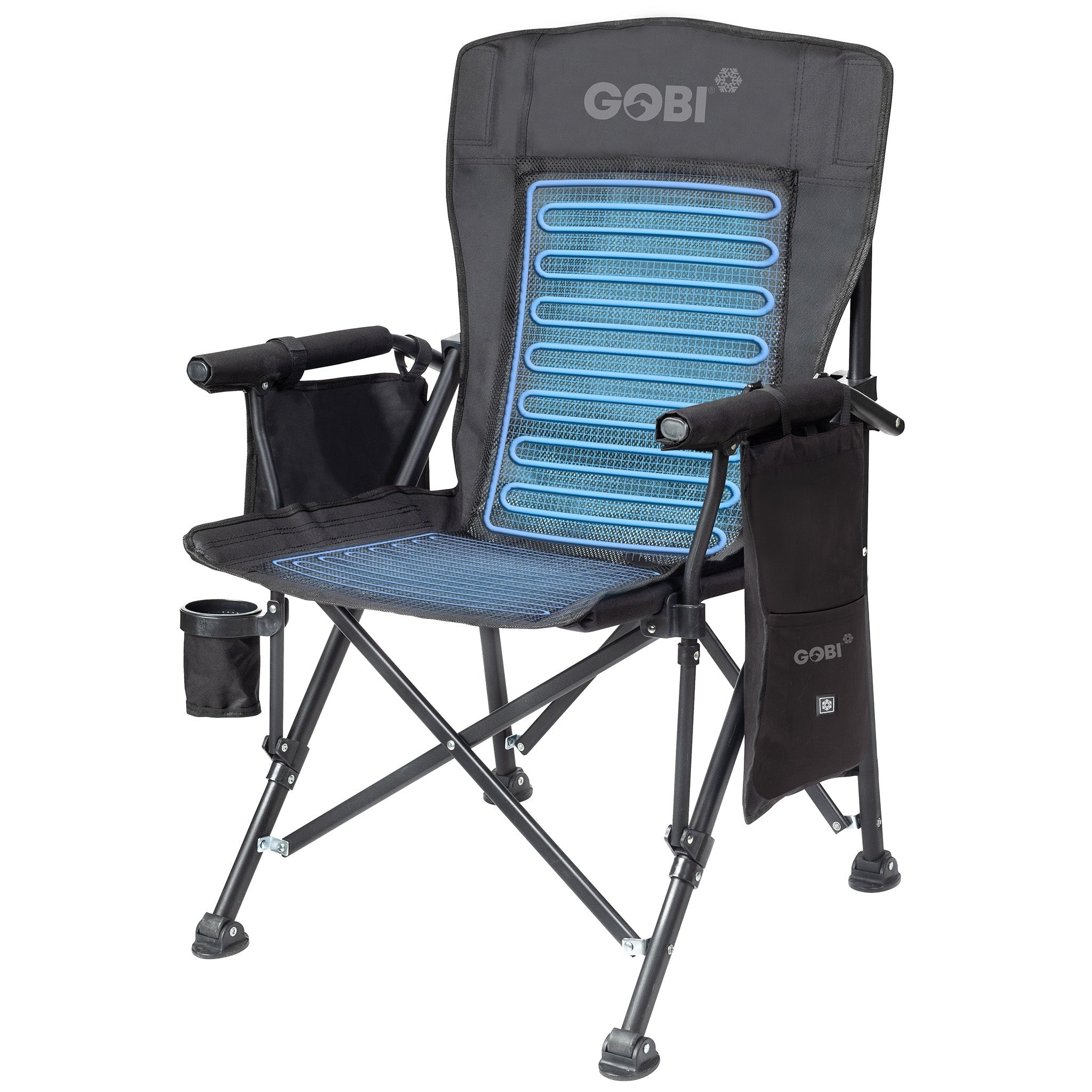 Zephyr Dual-Zoned Sideline Cooling Chair by PlayMakar