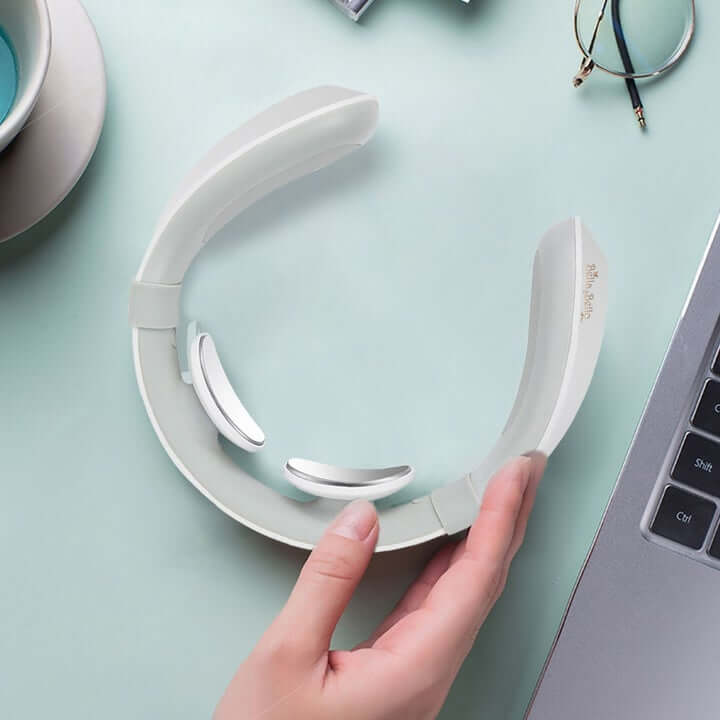 Bella2Bello EGM White Remote Intelligent Neck Massager (White) 10352 by Jupiter Gear