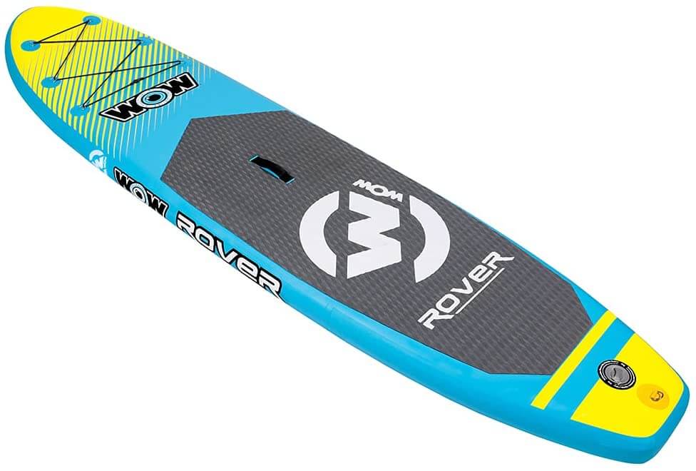 WOW Sports 10'6" Rover Stand Up Inflatable Paddleboard SUP Package (21-3030) by Jupiter Gear