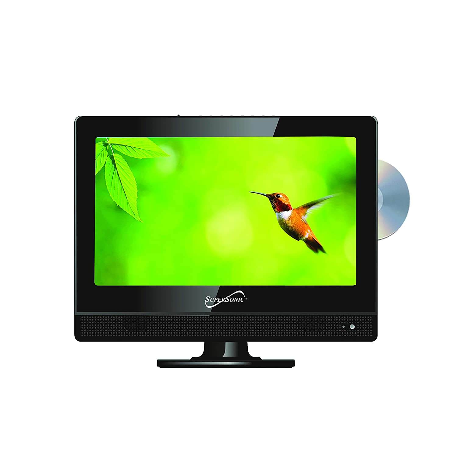 Supersonic 13.3" 12 Volt AC/DC LED HDTV with DVD Player, USB, SD Card Reader and HDMI by Jupiter Gear