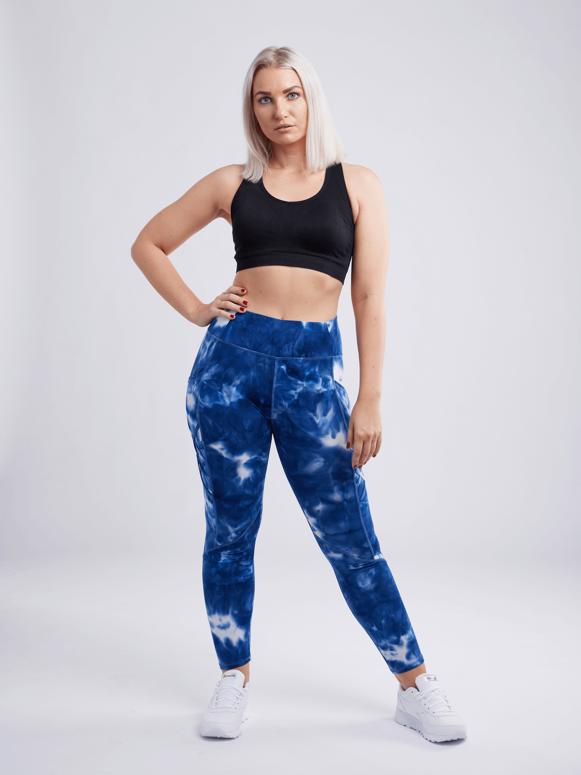 JupiterGear High-Waisted Criss-Cross Training Leggings with Hip Pockets by Jupiter Gear