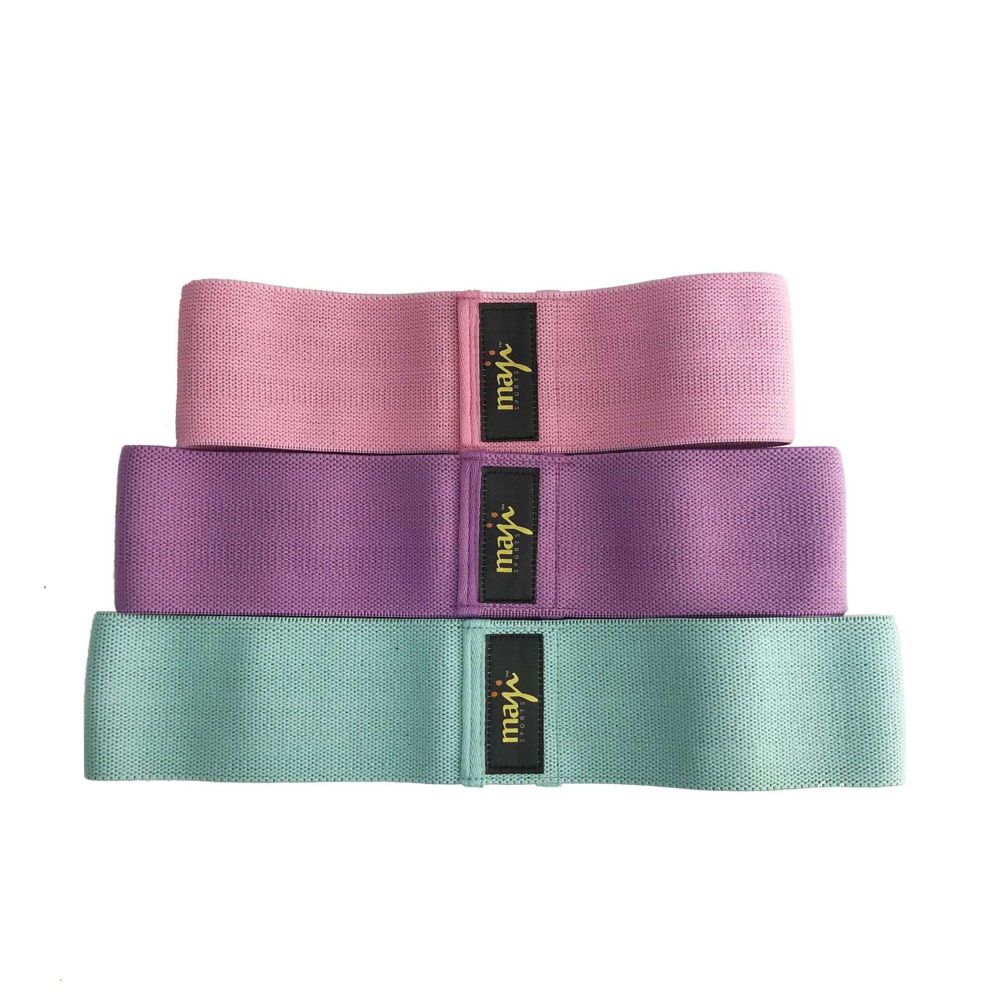Pack of Three Booty Bands - 3 Sizes 3 Weights by Jupiter Gear