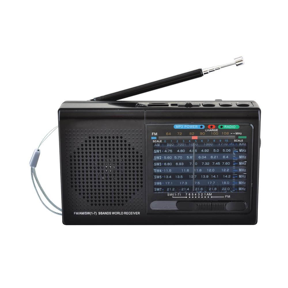 Supersonic 9 Band Radio With Bluetooth by Jupiter Gear