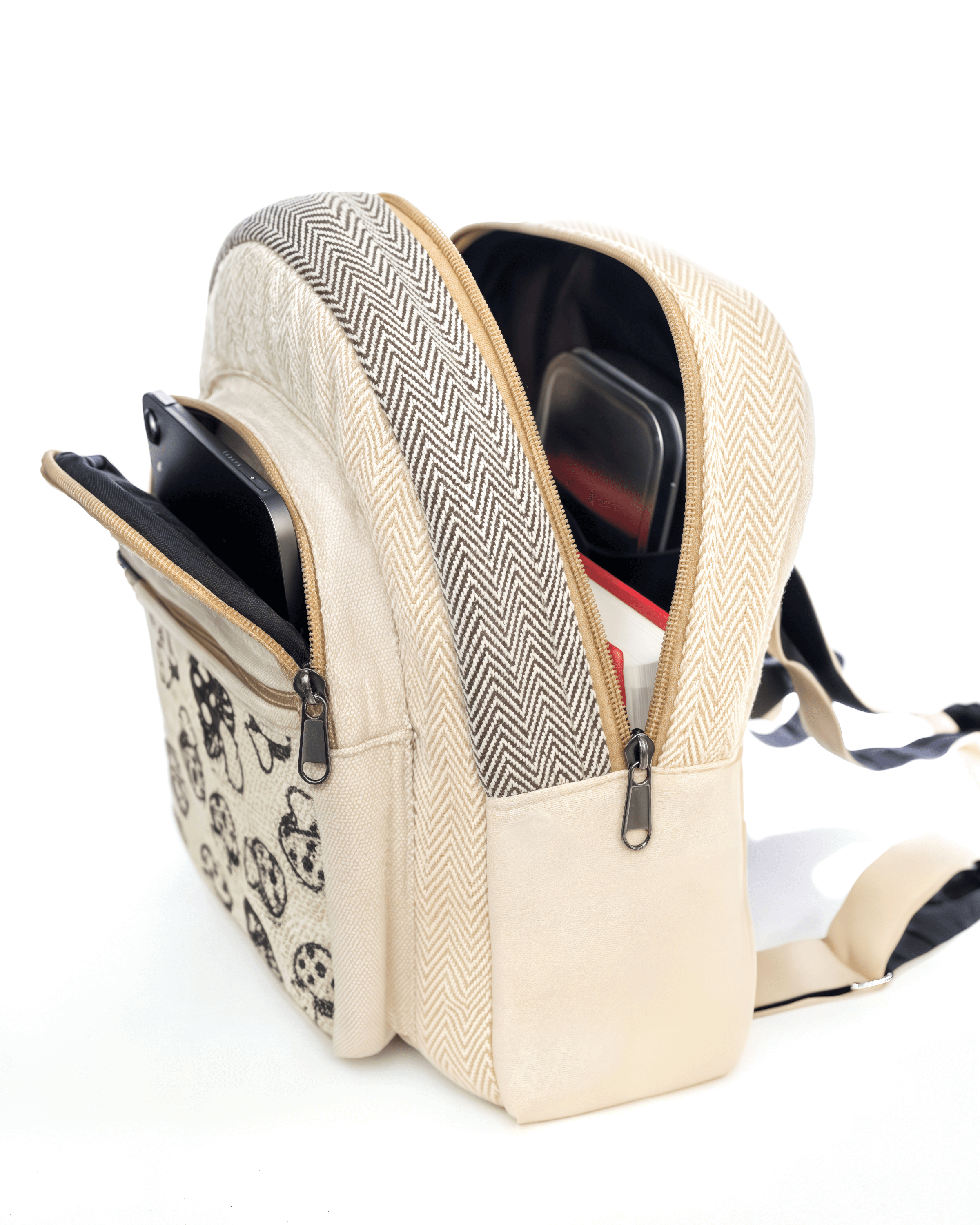 Kathmandu Collection Mini Hemp Mushroom Backpack by Jupiter Gear