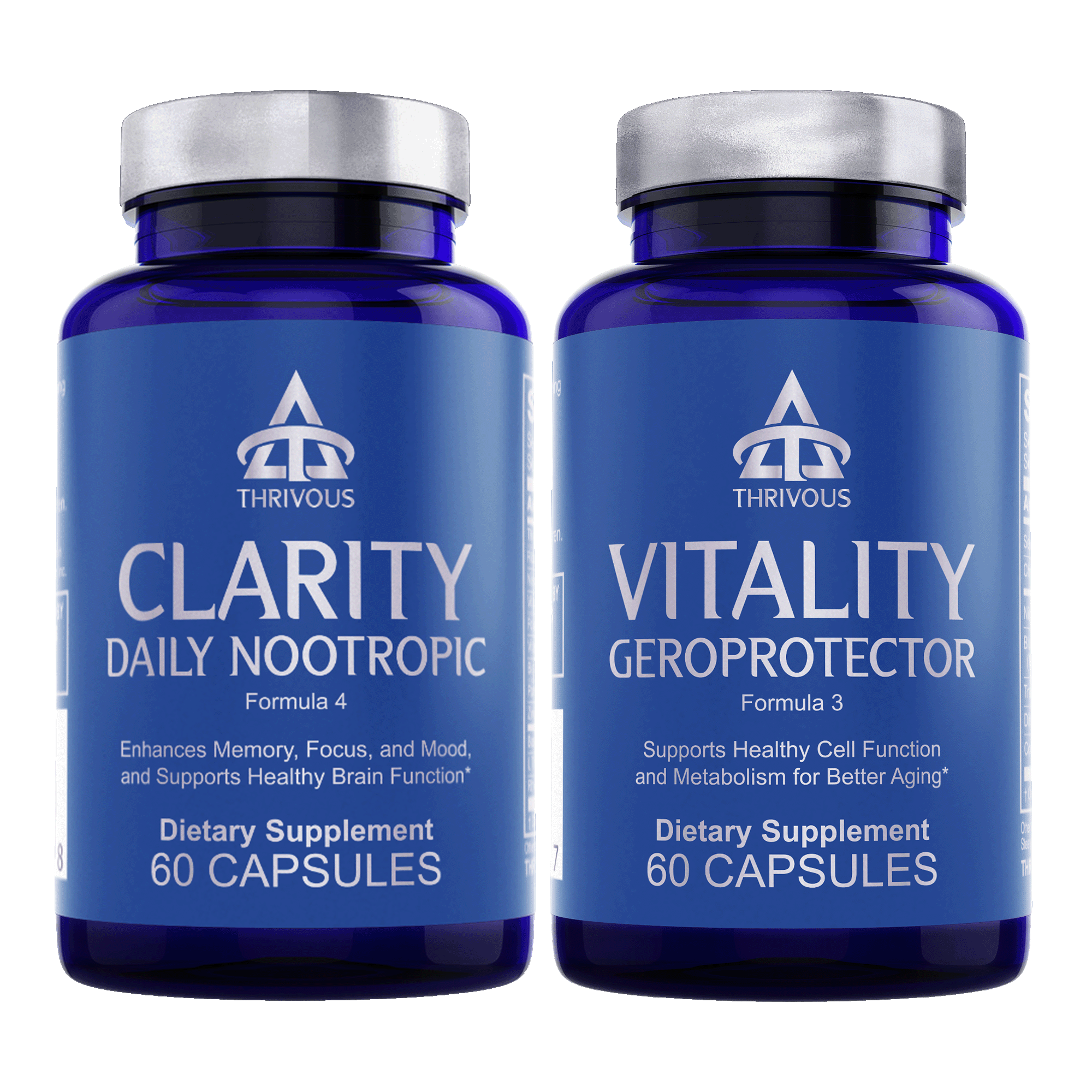 Clarity and Vitality Stack by Thrivous