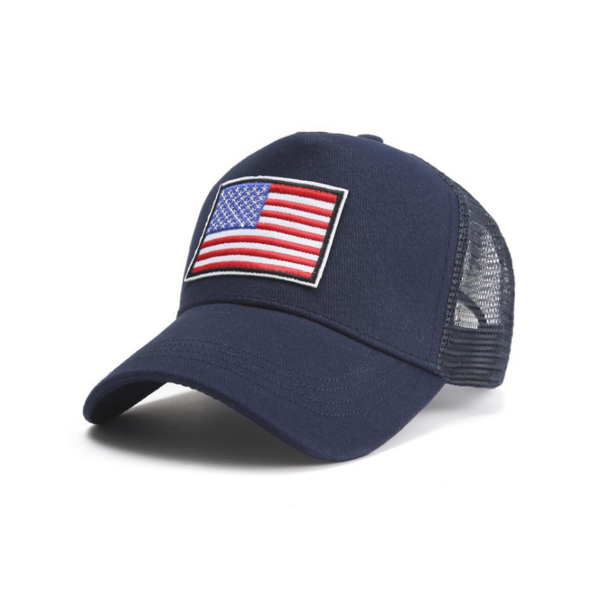 American Flag Trucker Hat with Adjustable Strap by Jupiter Gear