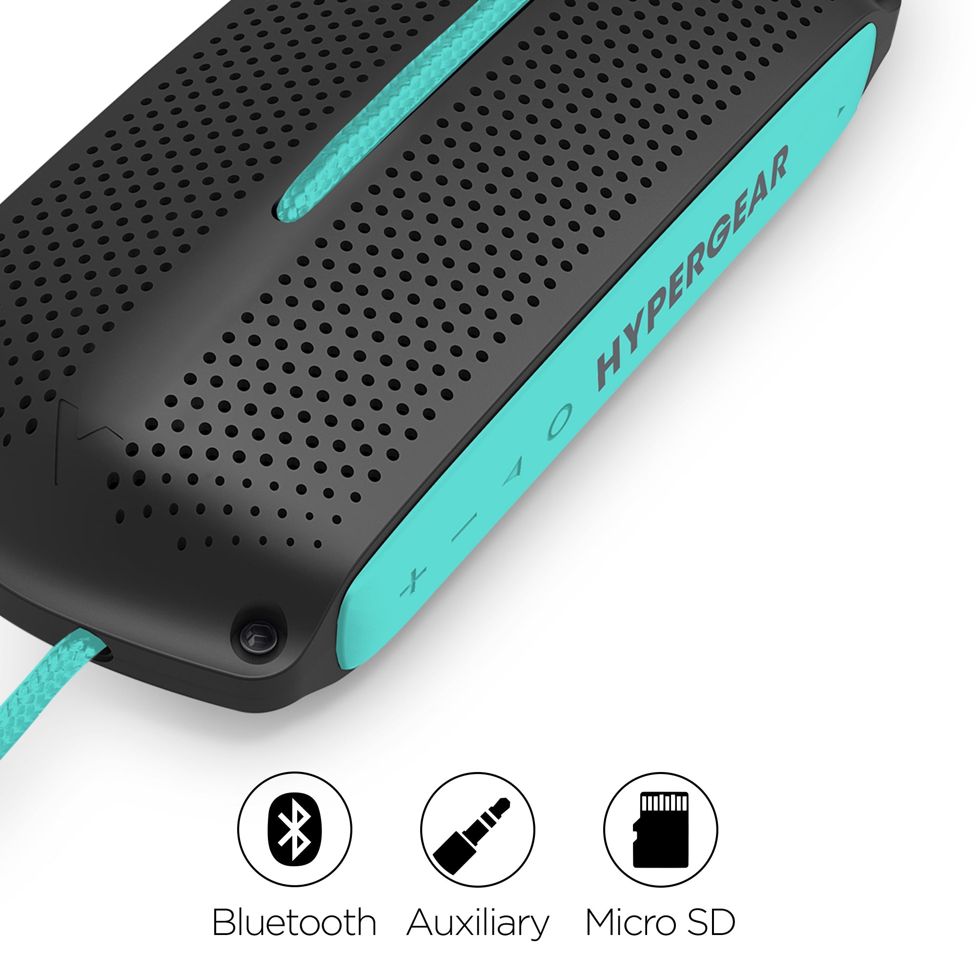 HyperGear Wave Water Resistant Wireless Speaker with Extended Battery Life by Jupiter Gear