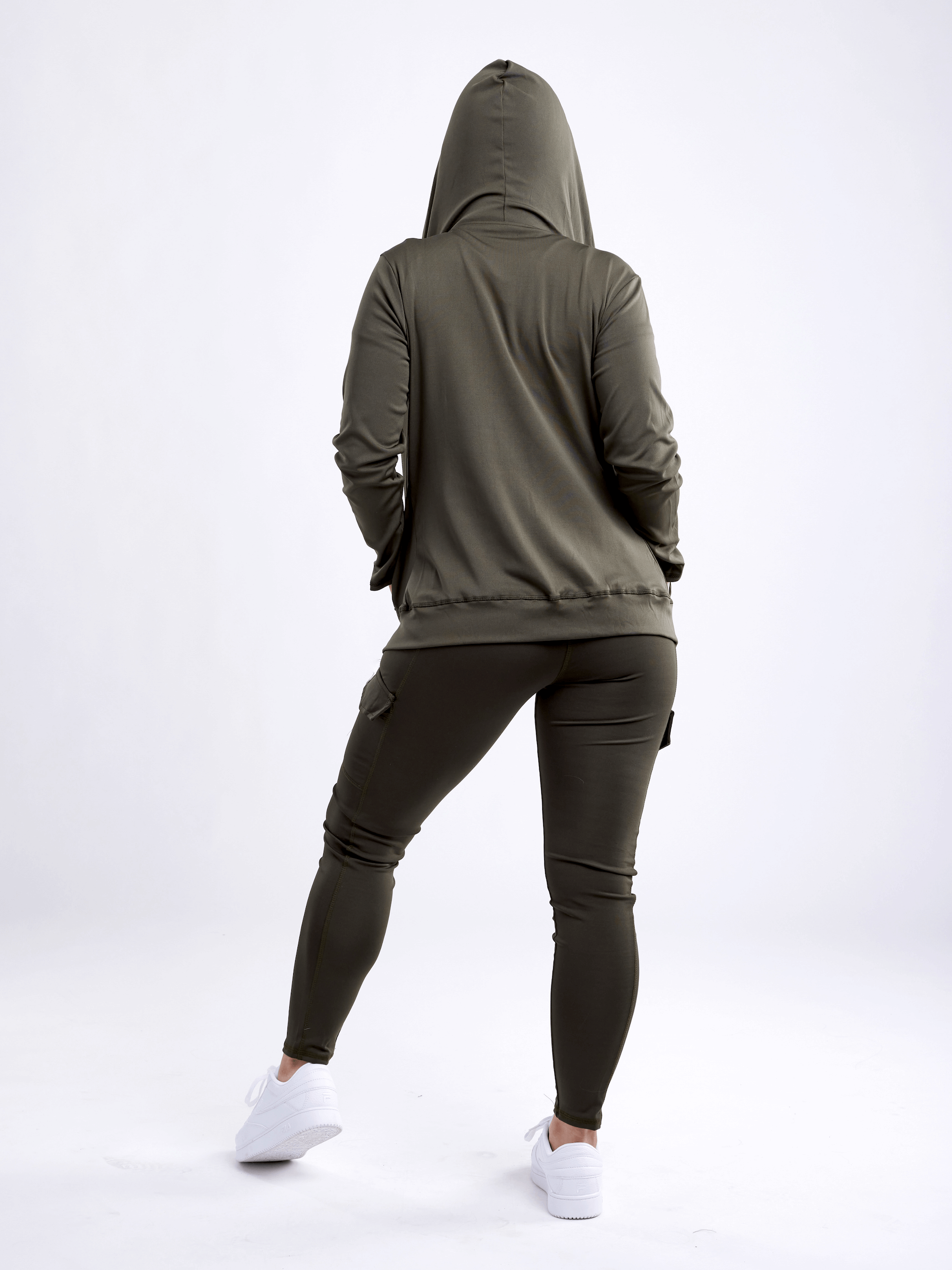 JupiterGear High-Waisted Leggings with Side Cargo Pockets by Jupiter Gear
