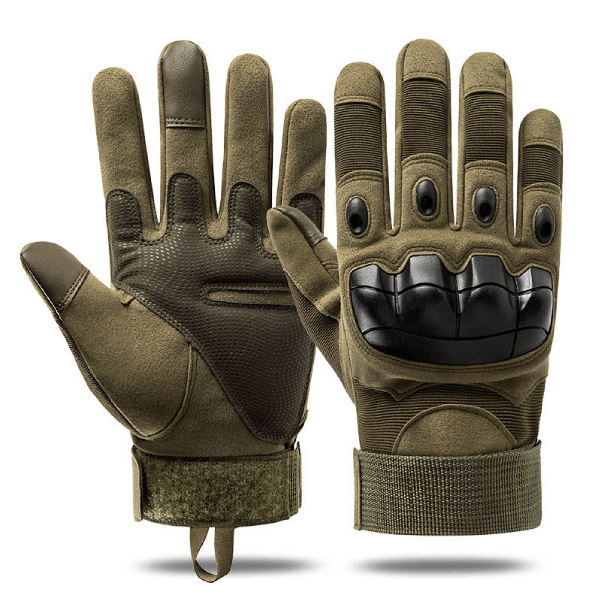 Tactical Military Airsoft Gloves for Outdoor Sports, Paintball, and Motorcycling with Touchscreen Fingertip Capability by Jupiter Gear