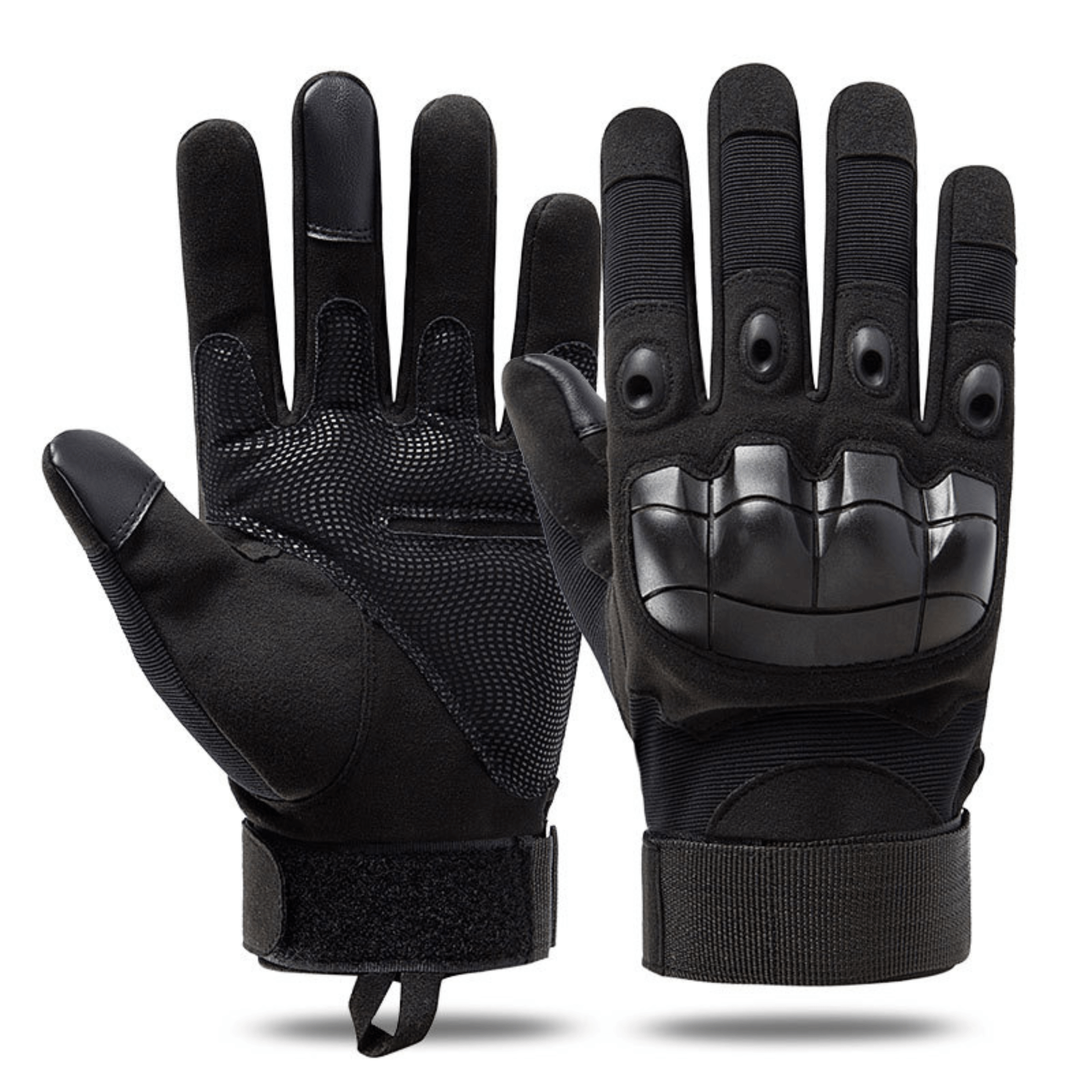 Tactical Military Airsoft Gloves for Outdoor Sports, Paintball, and Motorcycling with Touchscreen Fingertip Capability by Jupiter Gear