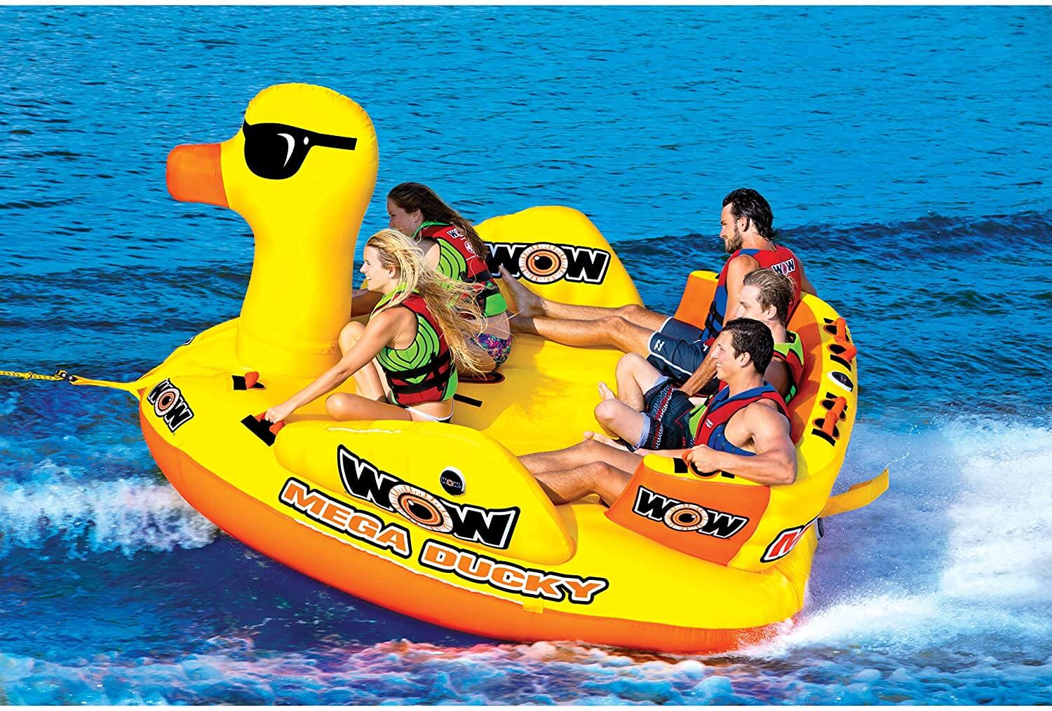 WOW Watersports Mega Ducky 5 Person Towable by Jupiter Gear