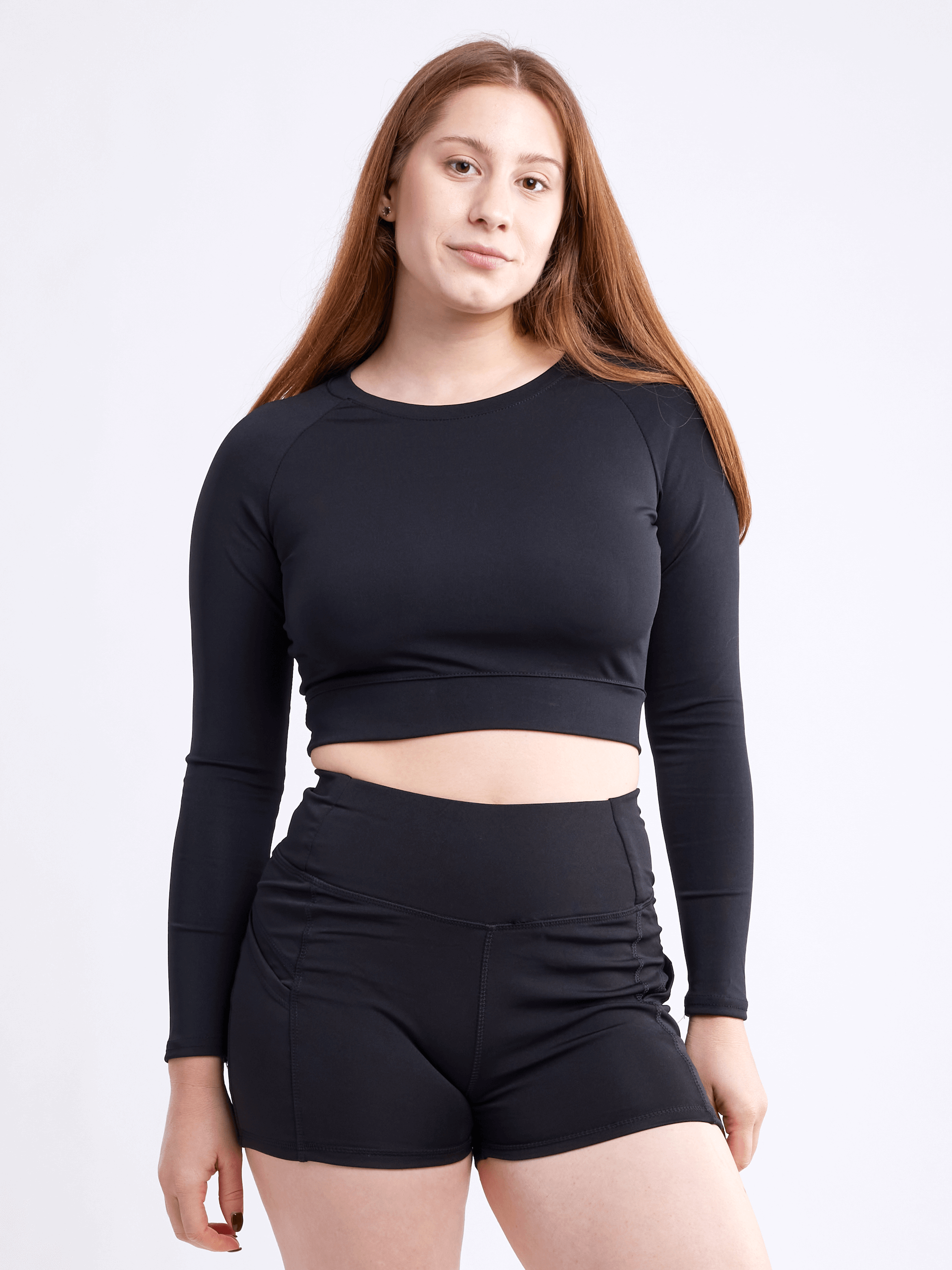 JupiterGear Long-Sleeve Crop Top by Jupiter Gear