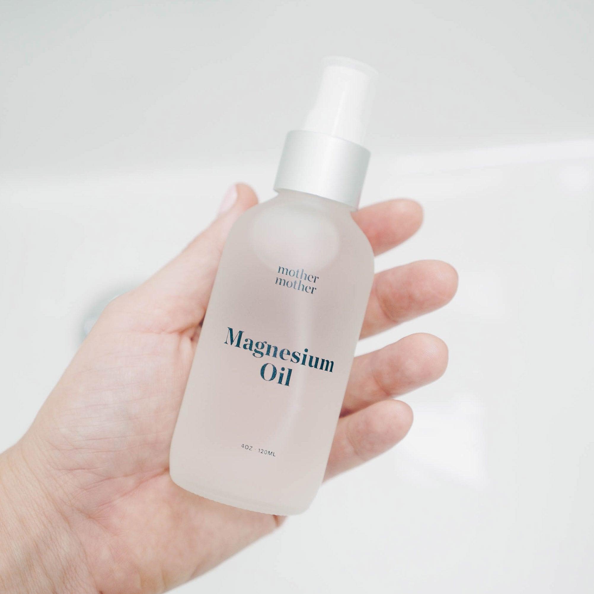 Magnesium oil for leg cramps, nausea, and morning sickness