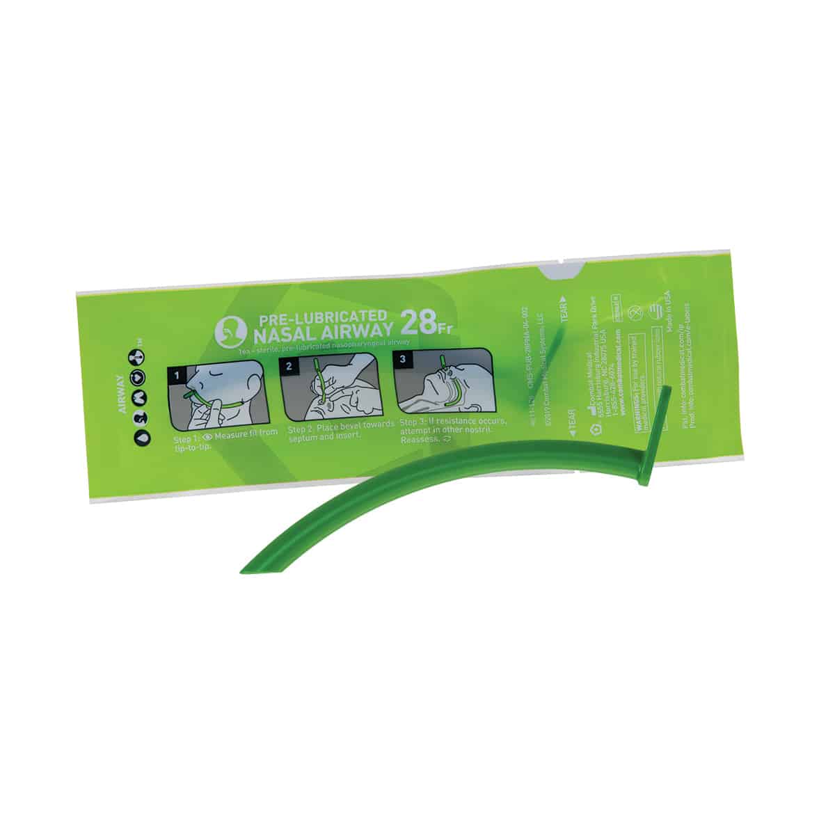 Pre-Lubricated Nasal Airway (Pack of 10)