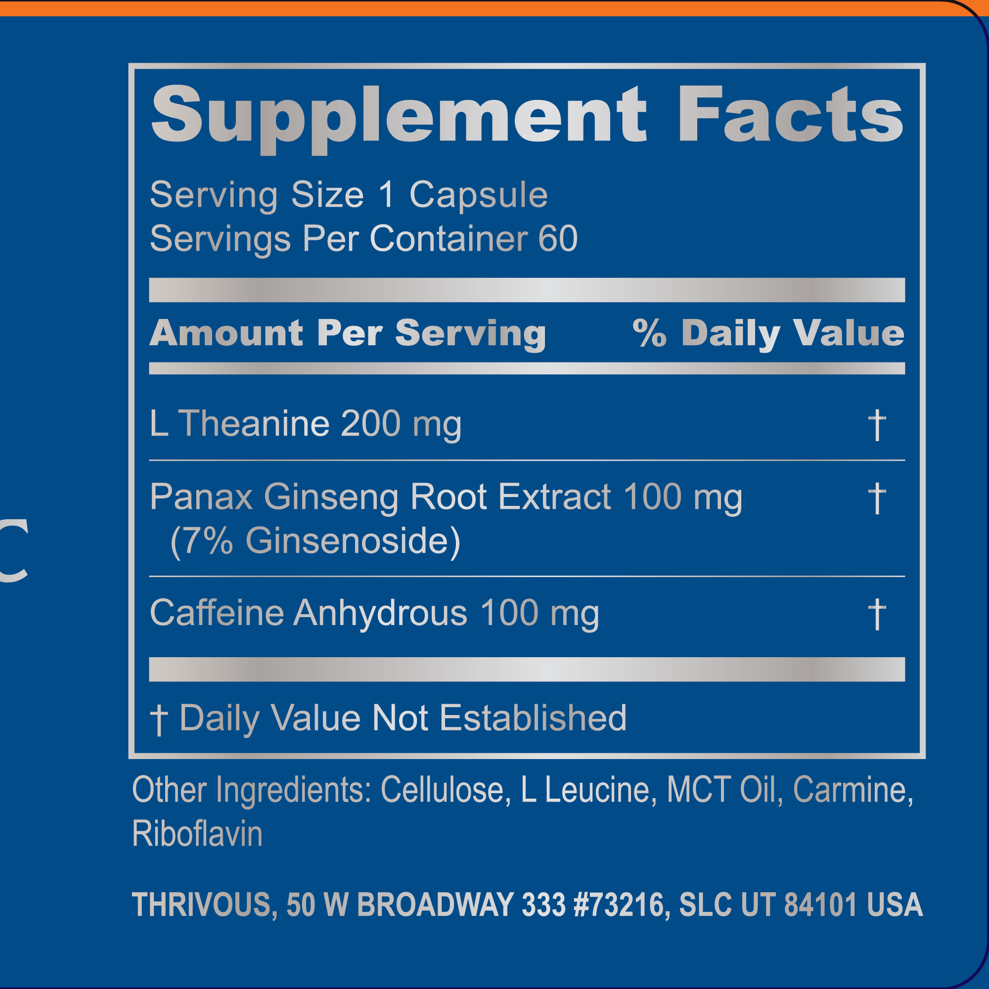 Surge Acute Nootropic by Thrivous