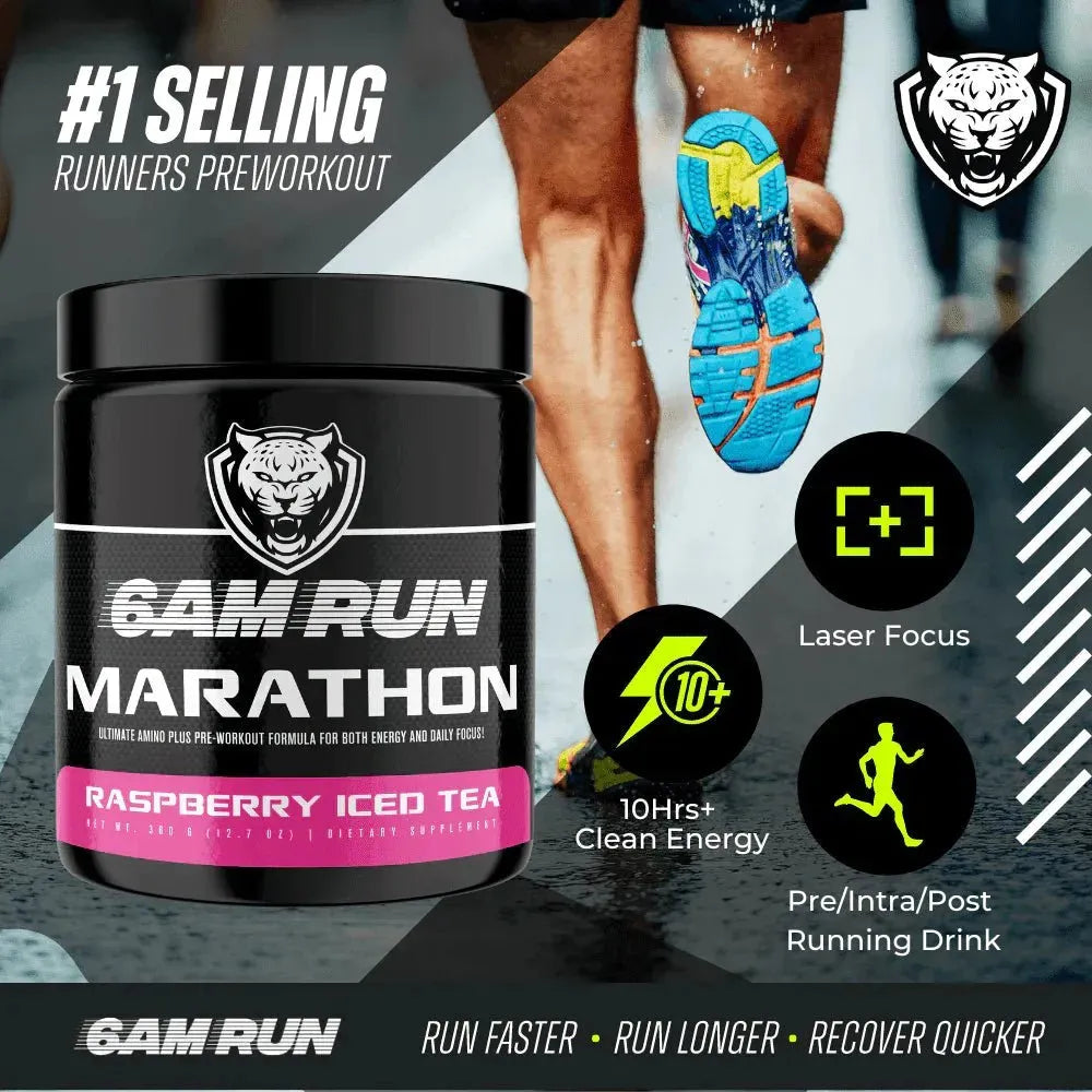 MARATHON All-In-One Runners Formula - Marathon Supplement by 6AM RUN