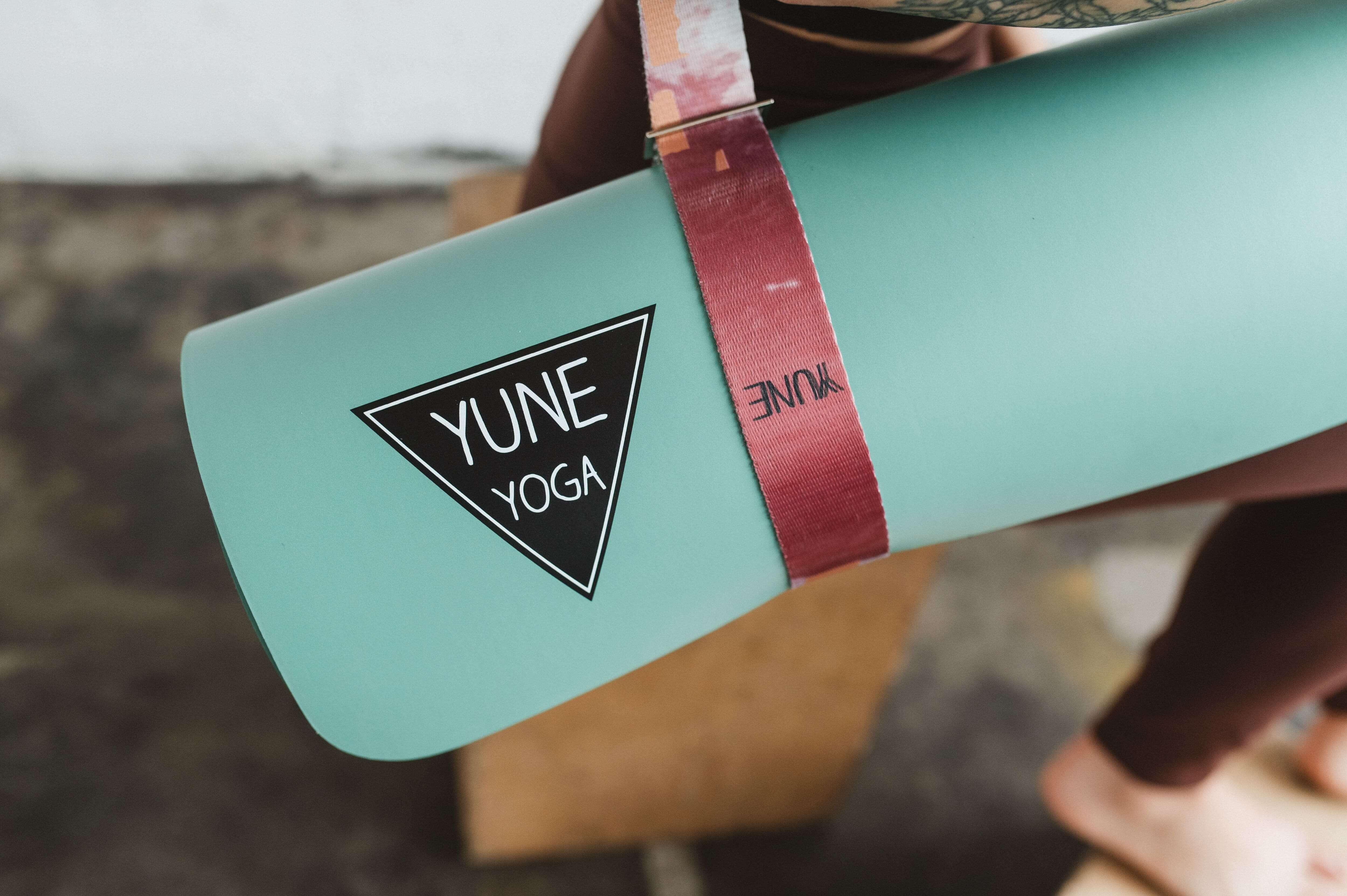 Yoga Strap | Stretching Strap | Metal Buckles | Multi Color | Yune Yoga | The Hemlock - Yune Yoga