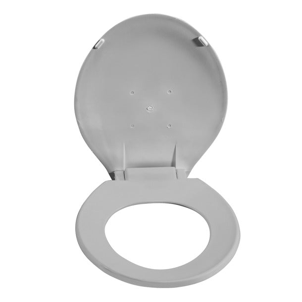 Round Toilet Seat with Lid (14 ½" Seat Depth)