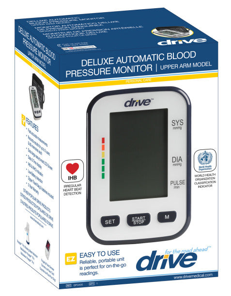 Deluxe Automatic Blood Pressure Monitor, Upper Arm