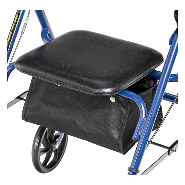 Durable 4 Wheel Rollator with 7.5" Casters