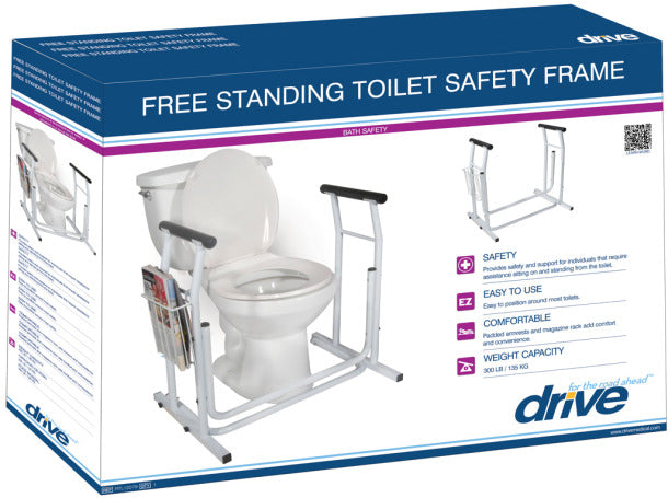 Free-standing Toilet Safety Rail