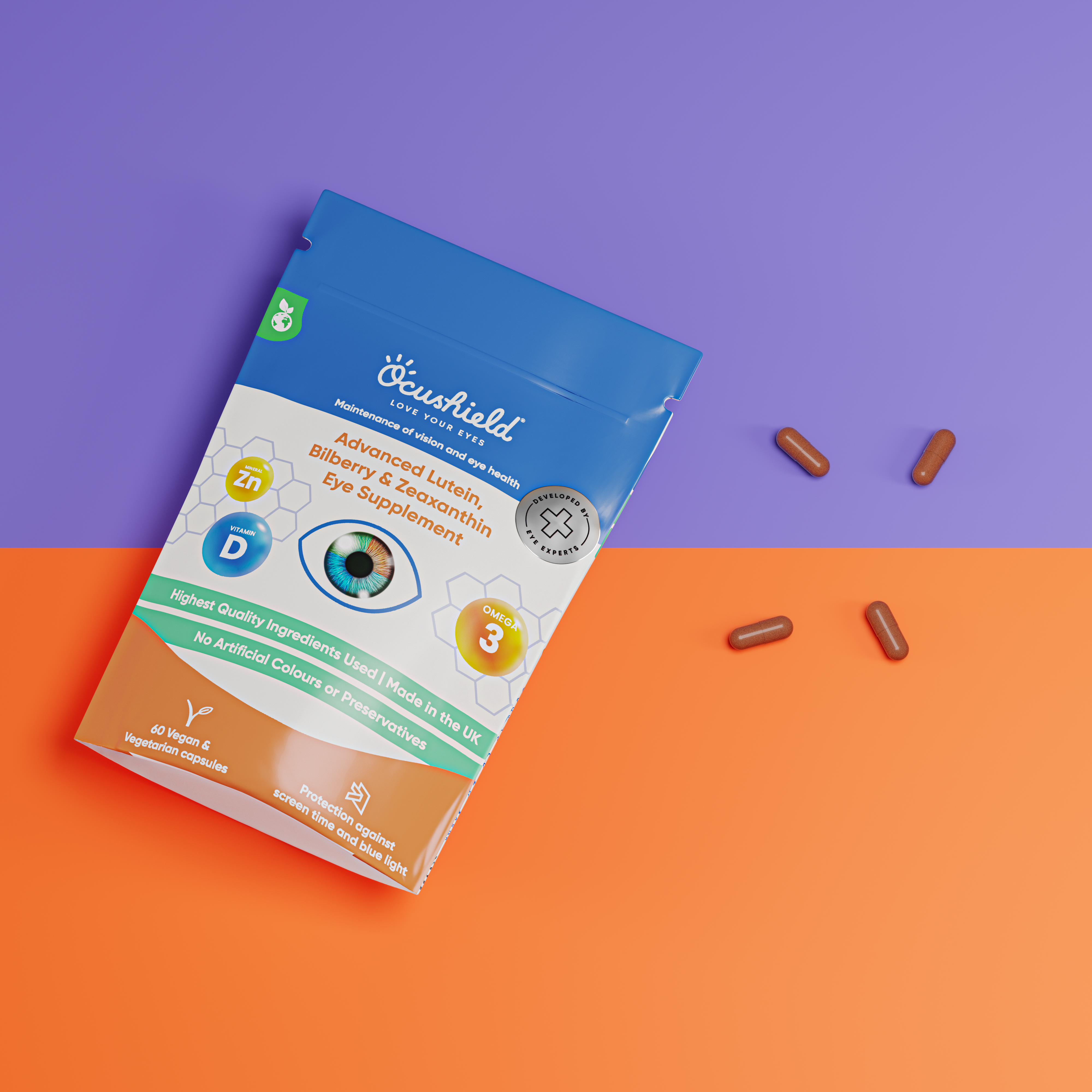 Ocushield’s Advance 360 Eye Supplement