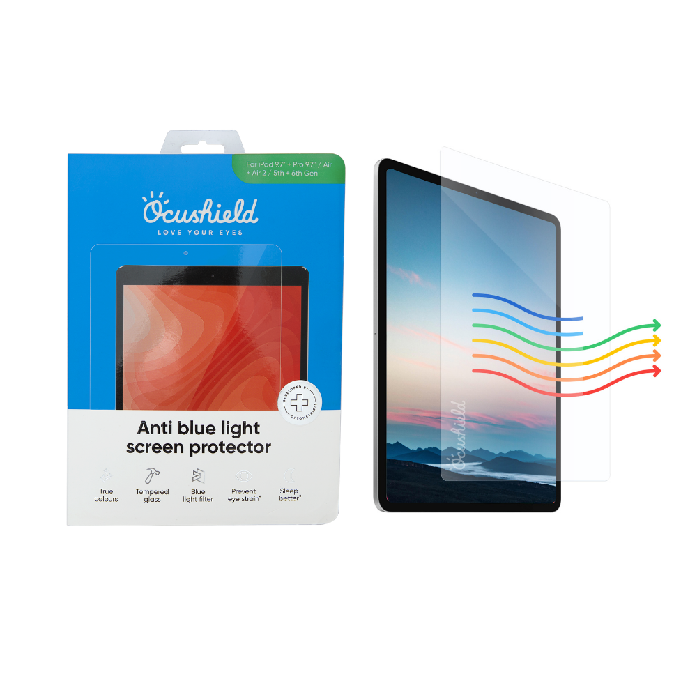 Anti Blue Light Screen Protector For iPad