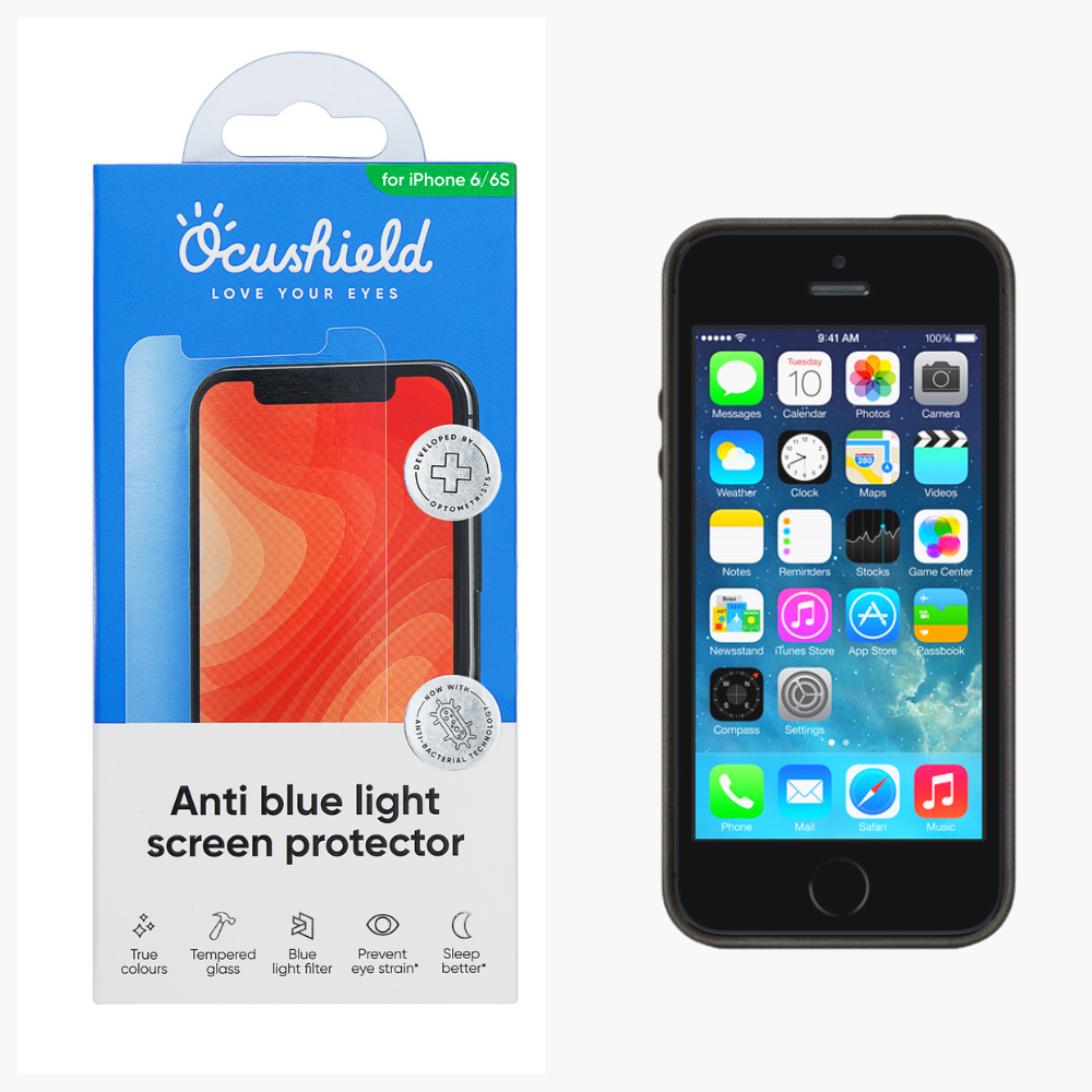Anti Blue Light Screen Protector For iPhone