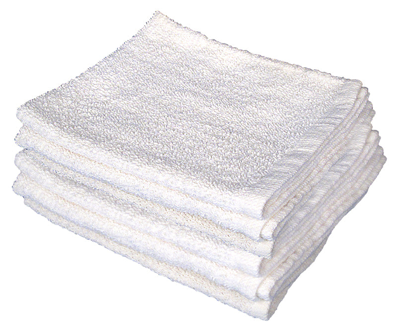 BAR MOP TOWELS 25 LB. WHITE