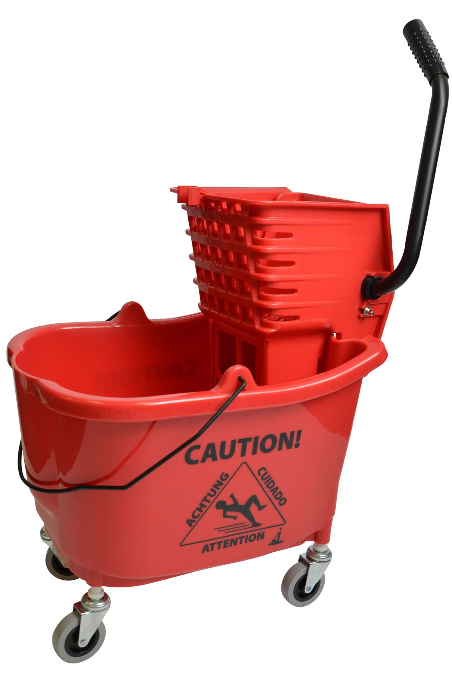 BUCKET WITH WRINGER *RED* /EA