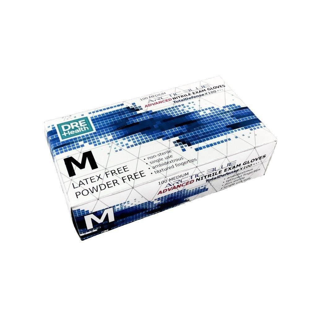 DRE Health Disposable Nitrile Examination Gloves (100/Box) - One Source Medical Supplies