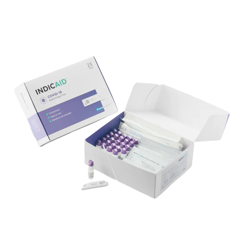 INDICAID™ COVID-19 Rapid Antigen Test Kit  - Box of 25